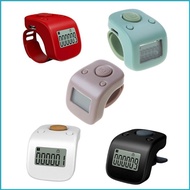 Utake 1Pc Portable Digital LCD  Tally Counter Multi-color 6 Channel Counting 6 Digit Bead Prayer Cou