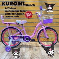 Basikal Size 18 inch / Basikal kanak kanak / size 18 inch Bicycle / Basikal Budak / Basikal perempua