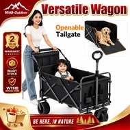 WTHB 400L Versatility Outdoor Wagon Trolley Heavy Duty Camping Portable Shopping Moving Cart Foldabl
