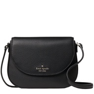 Kate Spade Leila Mini Flap Crossbody Bag in Black wlr00396