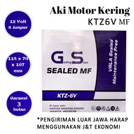 Aki motor freego abs KTZ6V / GTZ7S / GTZ6V GS gading siam aki kering