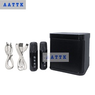จัดส่งในไทย  ไมค์คาราโอเกะ ไมค์ร้องเพลง ไมโครโฟนคู่ ลำโพงบลูทูธ YS-219 Blutooth Speaker รองรับ USB/T