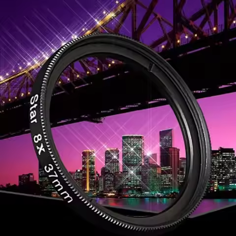 Star filter Line 52MM 55MM 58MM 67MM 77MM Camera Lens Filter For canon eos sony nikon d3300 400d 18-