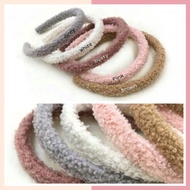 1PC - CURLY FUR HEADSET/ WOOL HEADSET/ SHEEP FUR HEADSET