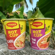 Maggi Hot Cup 61g kari dan Tomyam