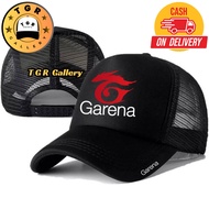 Tgr Gallery GARENA Trucker Hat - GARENA Logo Distro Hat - GARENA Premium Hat - Adult Men's Hat - Ori