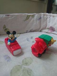 1995年麥當勞xDisneyland 40th 玩具車 （有歲月痕跡）