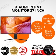 [Latest] Redmi Monitor 27 Inch Screen 60Hz High Refresh Rate 1920x1080 Resolution Full HD 100% sRGB 