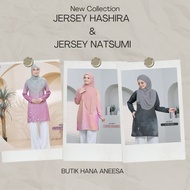 Tshirt Muslimah Jersey Hashira & Natsumi | Humaira Design | Jersey  Muslimah Microfiber