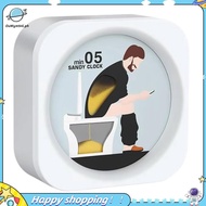 【ouwym9al】Toilet Hourglass Timer 5 Minute Restroom Sand Clock Time Countdown Prevent Procrastination