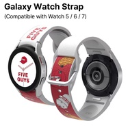 SAMSUNG Galaxy Watch 7 STRAP Five Guys galaxy watch band