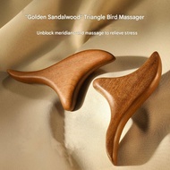 [COD] Sandalwood Foot Body Massage Trigeminal Wood Massager Acupressure Stick Reflexology Massager P