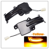 สัญญาณไฟเลี้ยว LED แบบไดนามิก2ชิ้นไฟกะพริบแสดงกระจกมองหลังปีกข้างสำหรับ10th Civic Fc/fk Si Type R 20