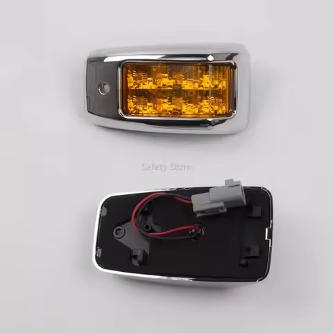 1PC Suitable for Hino hino 700 hino 300 500 LED electroplated turn signal light 24VLED light