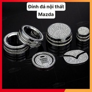Mazda car interior stone decoration, Mazda3, Cx5, Mazda6, Cx8 interior decoration accessories kereta