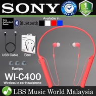 Sony WI-C400 Wireless In Ear Headphone with NFC and Bluetooth (WIC400 WI C400)
