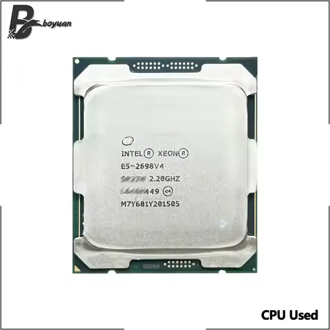 Intel Xeon 2698V4 Used E5 2698 V4 CPU processor 2.2GHz 20-Core LGA 2011-3