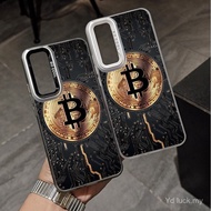 Black Gold Luxury Pattern Trendy Fashion Shock-resistant Phone Case Suitable for Samsung S24/S24FE/S
