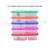 Tempat Makan SL Plastic Large Bento Lunch Box RANDOM