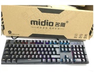 Bàn Phím Cơ MIDIO MK100 Led Nhiều màu