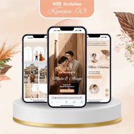 Digital Wedding Website Invitation - Online Thanksgiving & Circumcision Invitation - WEB KANGEN 03