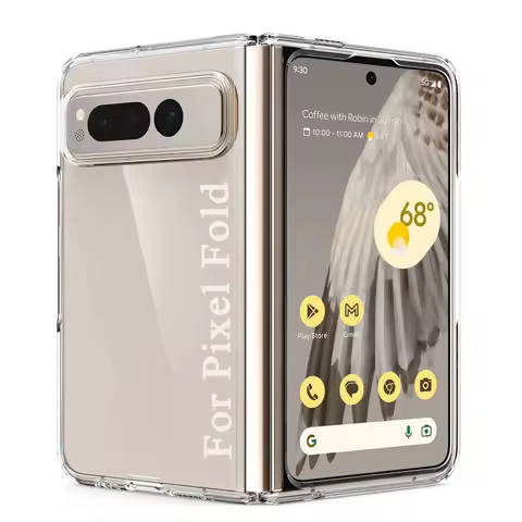 For Google Pixel Fold Clear Case Scratch-Resistant Shockproof Phone Fundas Ultra Thin Mobile Phone S