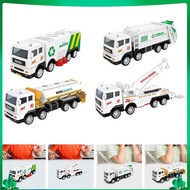[Isuwaxa] Realistic Garbage Truck Toy Educational Sanitation Truck Car Model for Children 3+ Toddlers Valentine's Day Gift