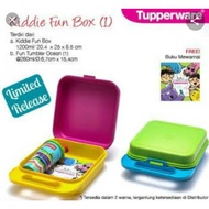 Free Coloring Book Tupperware Kiddie Fun Box (Bag / Lunch Box / Drinking Bottle / Tumbler / Food Place)