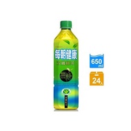 【宅配】每朝健康雙纖綠茶650ml (24入)