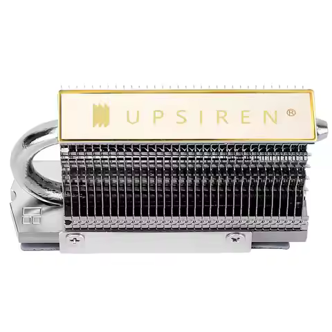 UPSIREN HR-09 2280 M.2 SSD Solid State Drive Radiator Full Electroplating Reflow AGHP Heat Pipe Doub
