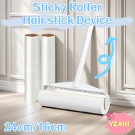 Lengthened Sticky Lint Roller Clothes Dust Remover Portable Pet Hair Sticky Roll Dust Remover Sticky