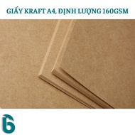 [KRAK-160GSM PAPER] 10 SHEETS A4 SIZE & A5 CEMENT PAPER JAPANESE KRAFT PAPER QUANTITY 160GSM - BAOBO