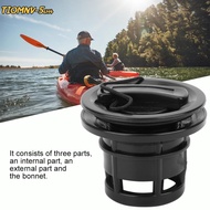 TIOMNV56H4 Kayak Air Valve, 30 Psi Max Air Tight Air Valve Cap, Portable Secure Fit PVC Replacement 