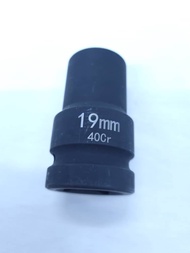 1" Square Impact Socket 19mm Empat Segi Bob Petak
