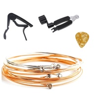 Capo Guitar Accessories Package Guitar Pick/ Unpacking String/ + Cutter