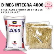 [FCR AGRIVET] 2kg B-MEG Integra 4000 Free Range Chicken Breeder Layer Pellet for Gamefowl