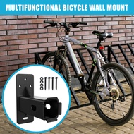 [poslajudo]  Wall Mounted Bike Rack Hook Wall-mounted Bike Rack Heavy Duty Bike Wall Mount Bracket 300 Lbs Load Capacity Garage Organizer Holder for 2-inch Receivers Includes Screw