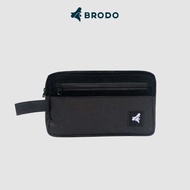 Terlaris Brodo - Tas Arsup Pouch Full Black Original