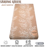 Zippered Foam Mattress Cover 90X200 120X200 160X200 180X200 Jeju Mocca Motif