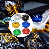 Motorcycle Shock Adjustment Knob Absorber Adjusters Knob Bolts For Ohlins Rebound Nut Shock Absorber