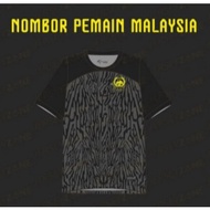 Name & Number of Players Soccer Jersey Malaysia National Team Tshirt Jersey
