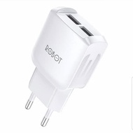 Robot Batok Adaptor Charger 2 USB RTK6 RT-K6 Fast Charging 2.4a PCS