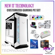 CUSTOMIZED GAMING PC SET NVIDIA AMD GTX1050TI GTX1650 GTX1660TI RTX2060 RTX3060 3060ti 3070 3080 3090 RX6600XT RX 6600XT