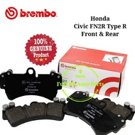 Original Brembo Brake Pad - H/D Civic FN2R Type R
