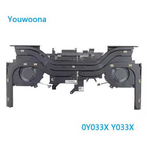 NEW Original LAPTOP CPU GPU Cooling Fan With Heatsink For DELL Alienware X15 R1 R2 2021H 0Y033X