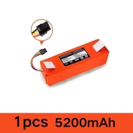 全新，全新， แบตเตอรี่ทดแทนสำหรับเครื่องดูดฝุ่นหุ่นยนต์ Xiaomi Roborock S55 S60 S65 S50 S51 S5 MAX S6 ขนาด
