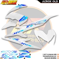 Striping Aerox Old Nvx Transparent Clear Material Transparent Sticker Aerox Old Aerox V1 Accessories