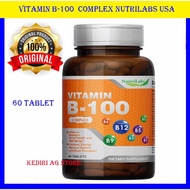 Y7y vitamin B-100 nulabs USA 60tablet