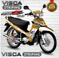 Stiker Striping Jupiter Z Lama Fullbody Variasi Mandalika
