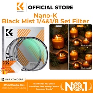 K&F CONCEPT NANO-K 1/4+1/8 Black Mist Filter -Camera Beauty Filter Dream Effect Filter